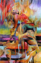 Load image into Gallery viewer, Home Decor Nordic Canvas Painting Modern Sex Lady Picture Wall Art Poster Girl Bedroom Abstract Minimalist Art Oil Painting