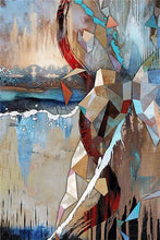 Load image into Gallery viewer, Home Decor Nordic Canvas Painting Modern Sex Lady Picture Wall Art Poster Girl Bedroom Abstract Minimalist Art Oil Painting