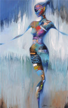 Load image into Gallery viewer, Home Decor Nordic Canvas Painting Modern Sex Lady Picture Wall Art Poster Girl Bedroom Abstract Minimalist Art Oil Painting