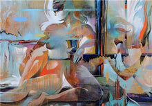 Load image into Gallery viewer, Home Decor Nordic Canvas Painting Modern Sex Lady Picture Wall Art Poster Girl Bedroom Abstract Minimalist Art Oil Painting