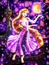 Cargar imagen en el visor de la galería, Diamante pintura Disney princesa personajes 5D DIY arte dibujos animados retrato mosaico Hobby completo cuadrado redondo taladro hogar Mural Decoración