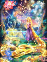 Cargar imagen en el visor de la galería, Diamante pintura Disney princesa personajes 5D DIY arte dibujos animados retrato mosaico Hobby completo cuadrado redondo taladro hogar Mural Decoración