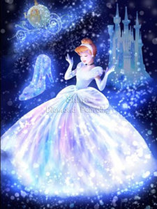Diamant peinture Disney princesse personnages 5D bricolage Art dessin animé Portrait mosaïque passe-temps plein carré rond perceuse maison Mural décor