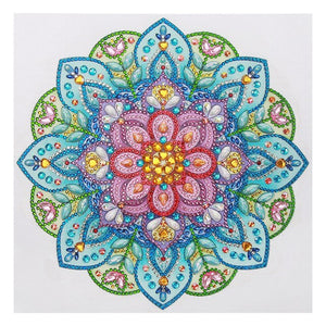 5D DIY Special Shaped Diamond Painting Mandala Kits DIY Diamond Art Paint Cross Stitch for Adults and Kids