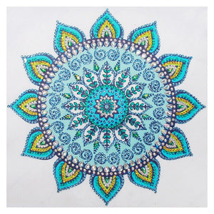 5D DIY Special Shaped Diamond Painting Mandala Kits DIY Diamond Art Paint Cross Stitch for Adults and Kids