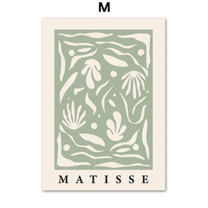 Matisse Abstract Girl Line Face Leaf Tree Wall Art Canvas Painting Nordic Posters And Prints Wall Pictures For Living Room Decor