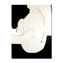 Cargar imagen en el visor de la galería, Cuadros abstractos hechos a mano junto al mar pinturas al óleo sobre lienzo cuadro de pared moderno para sala de estar decoración del hogar sin marco