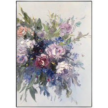 Laden Sie das Bild in den Galerie-Viewer, Messer Blume abstraktes Ölgemälde Wandkunst Heimdekoration Bild Handmalerei auf Leinwand 100% handgemalt ohne Rand