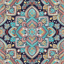 Cargar imagen en el visor de la galería, Bordado de diamantes &quot;Paisaje de Mandala&quot; Patrón DIY 5D Pintura de diamantes Costura Punto de cruz Pintura de taladro completo