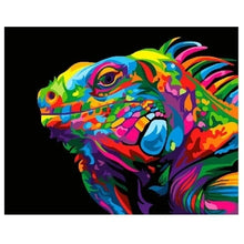 Cargar imagen en el visor de la galería, DIY 5D diamante pintura animales León Tigre gato perro punto de cruz Kit completo taladro bordado mosaico arte imagen de diamantes de imitación regalo