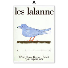 Carica l&#39;immagine nel visualizzatore della Galleria, Poster e stampe nordici Linee astratte Curve Les Lalanne Bird Wall Art Canvas Painting Galleria Immagini di decorazioni per soggiorno