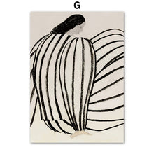 Carica l&#39;immagine nel visualizzatore della Galleria, Poster e stampe nordici Linee astratte Curve Les Lalanne Bird Wall Art Canvas Painting Galleria Immagini di decorazioni per soggiorno