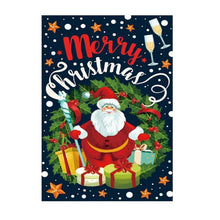 Cargar imagen en el visor de la galería, Pintura de diamantes Navidad 5D Santa Claus bordado de diamantes nieve casa paisaje mosaico punto de cruz manualidades decoración del hogar