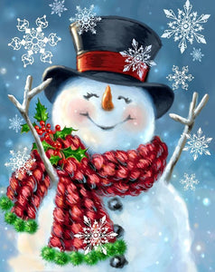 Pintura de diamantes Navidad 5D Santa Claus bordado de diamantes nieve casa paisaje mosaico punto de cruz manualidades decoración del hogar