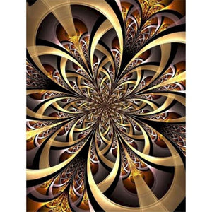 Oil Painting  Mandala Flower Drawing On Canvas HandPainted Painting Art Gift DIY Pictures By Number Flower Home Decor, Whatarter