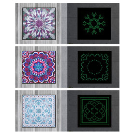 Pittura diamante a forma speciale Mandala Fiore modello moderno fai da te 5D parte trapano punto croce decorazione ricamo arte cristallo