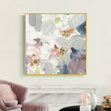 Carica l&#39;immagine nel visualizzatore della Galleria, MYT Vendita calda di spedizione gratuita Home Decor Immagini di fiori Pezzi Dipinti ad olio di arte della parete di fiori bianchi senza cornice