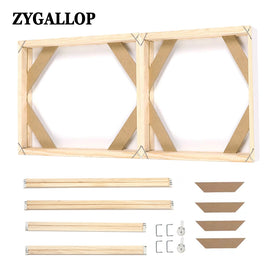 Рамка из натурального соснового дерева большого размера для картин на холсте, набор фоторамок на заказ, DIY алмазная картина, рамка, настенный плакат в рамке