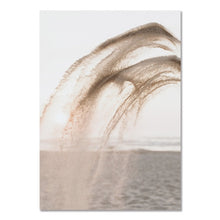 Laden Sie das Bild in den Galerie-Viewer, Beige Schilf Löwenzahn Wand Poster Gras Natürliche Wandkunst Leinwand Malerei Nordic Poster Schlafzimmer Bilder für Wohnzimmer Dekor