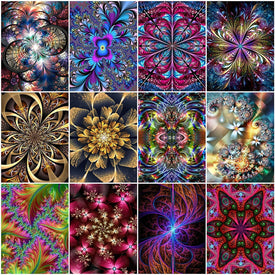 Pintura de diamante cuadrado completo Mandala 5D DIY bordado de diamantes flor recién llegado decoración del hogar Kit de diamantes de imitación decoración del hogar