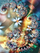 Cargar imagen en el visor de la galería, Pintura de diamante cuadrado completo Mandala 5D DIY bordado de diamantes flor recién llegado decoración del hogar Kit de diamantes de imitación decoración del hogar