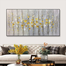 Cargar imagen en el visor de la galería, Lienzo pintado a mano, pinturas al óleo, decoración de boda moderna, pintura al óleo, imágenes artísticas de pared, decoración del hogar para sala de estar en lienzos