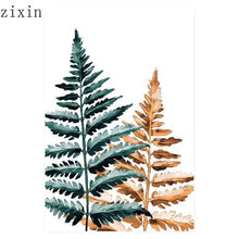 Carica l&#39;immagine nel visualizzatore della Galleria, Moderno e minimalista Piante tropicali Foglie Stampa Poster Art Home Decor Senza cornice Tela Pittura Immagine della parete Cucina Ristorante