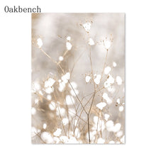 Laden Sie das Bild in den Galerie-Viewer, Strand Meer Poster Beige Landschaft Schilf Löwenzahn Wandkunst Leinwand Malerei Strichdruck Nordische Wandmalereien Wohnzimmer Dekor