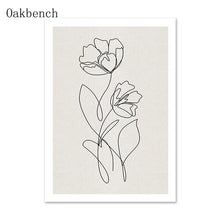 Laden Sie das Bild in den Galerie-Viewer, Strand Meer Poster Beige Landschaft Schilf Löwenzahn Wandkunst Leinwand Malerei Strichdruck Nordische Wandmalereien Wohnzimmer Dekor