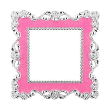 Laden Sie das Bild in den Galerie-Viewer, Wandaufkleber Gold Silber Kunstharz Lichtschalterabdeckung Single und Double Surround Socket Frame Rose Edge Home Office Dekoration