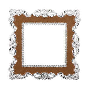 Wall Sticker Gold Silver Resin Light Switch Cover Single and Double Surround Socket Frame Rose Edge Home Office Decoration