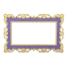 Laden Sie das Bild in den Galerie-Viewer, Wandaufkleber Gold Silber Kunstharz Lichtschalterabdeckung Single und Double Surround Socket Frame Rose Edge Home Office Dekoration