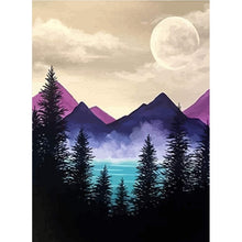 Cargar imagen en el visor de la galería, DIY 5D diamante pintura flor mosaico redondo completo paisaje flor diamante bordado imagen diamantes de imitación para decoración del hogar