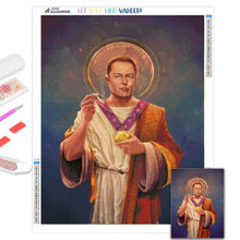 Cargar imagen en el visor de la galería, 5D DIY pintura de diamantes divertido mosaico de Jesús bordado completo de diamantes con marco conjunto de punto de cruz pared artística decorativa