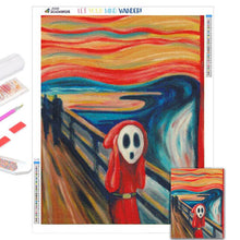 Cargar imagen en el visor de la galería, 5D DIY pintura de diamantes divertido mosaico de Jesús bordado completo de diamantes con marco conjunto de punto de cruz pared artística decorativa
